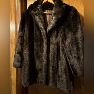 Gorgeous Faux Fur Coat - Brand New